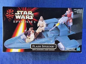 1998 Star Wars Episode 1 Flash Speeder mit startender Laserkanone - Bild 1 von 16