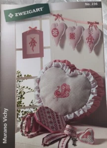 Murano Vichy Design Booklet By Zweigart  Cross Stitch Charts For A Variety Of... - Picture 1 of 2