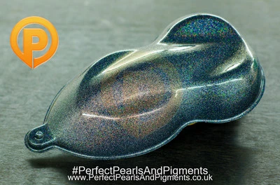 PERFECT PEARLS AND PIGMENTS HOLOGRAFISCHER REGENBOGEN GLITZER / METALLFLOCKE - 7 TOLLE FARBEN.