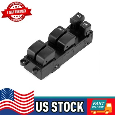 Interruptor principal elevalunas delantero izquierdo nissan sentra 1.8l 2002 2003 2.5l Foto 1 de 4