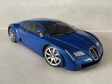 Autoart 1/18 Bugatti EB 18.3 Chiron Metallic Blue / Tan Interior 70911 *LOOSE*