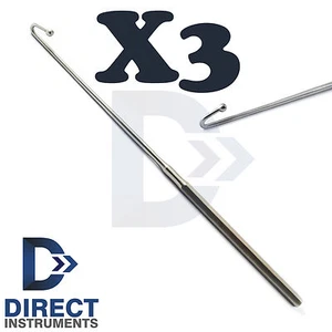 X3 Spay Snook Ball Ovaie Rimozione Utero Strumenti Chirurgici Veterinari Animali - Foto 1 di 1