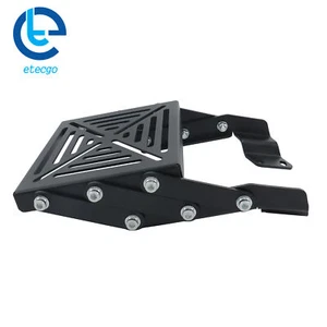 Motorcycle Trunk Mount Luggage Rack Carbon Steel Convenient Storage Tour Pack - Picture 1 of 12