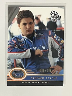 #P38 Stephen Leicht /100 2008 Press Pass PLATINUM PARALLEL - Image 1 of 2