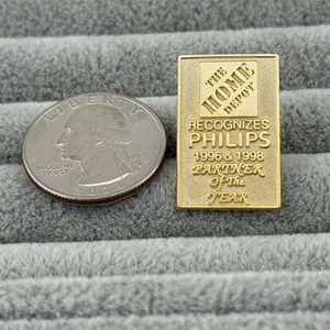 Pinback de premio Home Depot Phillips Partner del año 1996 1998 #59943 - Imagen 1 de 2