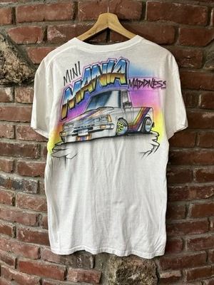 Camisa Coche Cepillado Aire Vintage Años 80 90 M Low Rider Pick Up Truck Way 2 Baja Foto 1 de 4