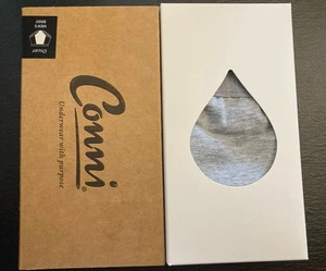 Conni Absorbent Underwear Men’s Oscar Brief Size US S Gray SHIPS FREE - Picture 1 of 13