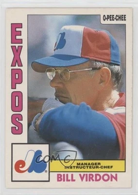 1984 O-Pee-Chee Bill Virdon #111 - Image 1 of 2