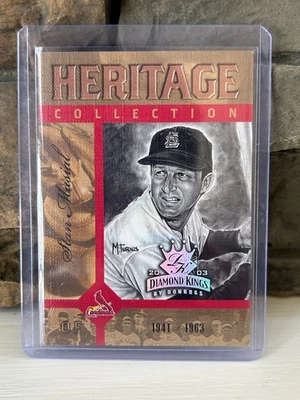 2003 Donruss Diamond Kings Heritage Collection #HC-3 Stan Musial R85 - Image 1 of 2