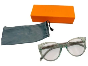 Firmoo Eyeglasses 2037 C6 52-19-142 Green Transparent  - Picture 1 of 4