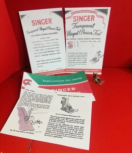 Singer Rare Transparent Multi Purpose Foot 161094 Fits 206, 306, 319 ++ Unmarked - Picture 1 of 6