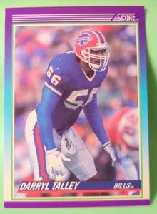 1990 Score - Darryl Talley #156 - Buffalo Bills - Picture 1 of 2