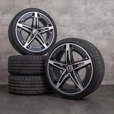 Mercedes A-Klasse A35 AMG Felgen 19 Zoll W177 V177 Sommerräder A1774014400 - Bild 1 von 4