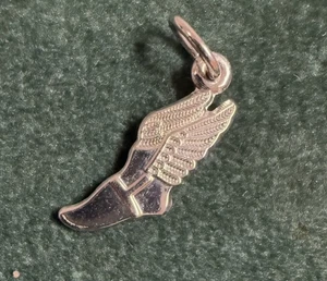 Charm Scarpa Alata Argento Sterling Rembrandt Velocità Rapida Trascendenza 7845 925 - Foto 1 di 5