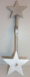 Antique Cast Iron Carnival Shooting Gallery Target STAR Double Spinner HC EVANS - Picture 1 of 1
