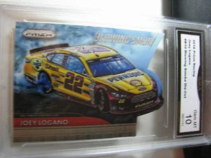 JOEY LAGANO 2016 PRIZM RACING BLOWING SMOKE DIE-CUT # B10 GRADED 10 - Bild 1 von 1