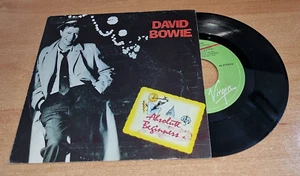 DAVID BOWIE Absolute beginners 7" SPAIN SINGLE VINYL VERY RARE MADE IN SPAIN - Picture 1 of 3