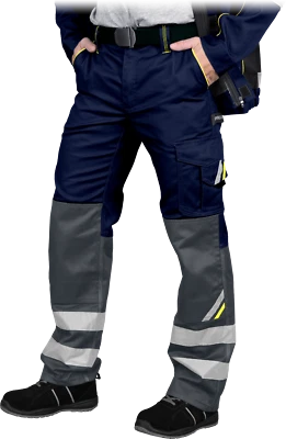 Arbeitshose Bundhose PROM-T Warnhose Schutzhose Berufshose Warnschutzhose Herren