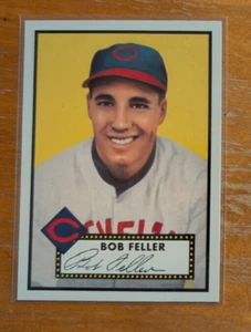 2019 Topps Iconic Card Reprints #ICR59 Bob Feller 1952 Indians - Foto 1 di 2