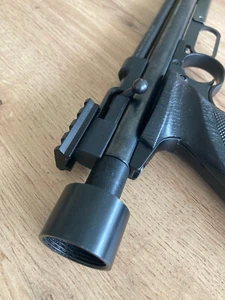 Aluminum Stock Adapter for Crosman 1322 1377 2289 Tube Install + Power Adjuster - Picture 1 of 5
