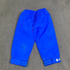 Oaki Rain Pants Kids Trail Blue Waterproof Pull On Outdoor Adventure 3T Play - Picture 1 of 10