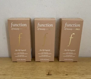 X3 Function of Beauty PRO Lift Legend Volumizing Hair Goal Concentrate 0.13oz Ea - Picture 1 of 4