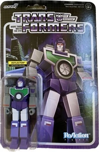 Transformers - Reflector 3.75" Figure ReAction Wave 5 - Hasbro Super7 NEW SEALED - Picture 1 of 2