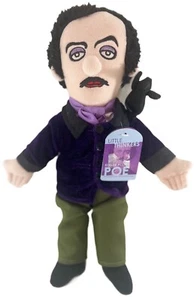 NEW Edgar Allan Poe Plush Soft Toy Little Thinkers Unemployed Philosophers 13" - Picture 1 of 5