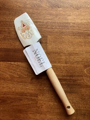 Calcomanía "Noel" Espátula Artesanal Mediana LE CREUSET Madera Silicona Papá Noel Nueva con Etiquetas Foto 1 de 3