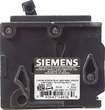 Siemens 20 amps Double Pole 2 Circuit Breaker -Case of 6