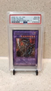 Yugioh Dark Paladin DR1-EN160 Ultra Rare PSA 10 Gem Mint - Picture 1 of 2