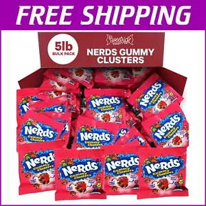 Individually Wrapped 5lb Gummy Nerd Clusters - Perfect Sweet Treats for Sharing - Picture 1 of 8