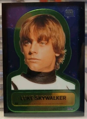 Star Wars Chrome Archives Luke Skywalker D2 Insert Card NM 1999 Topps *Puzzle 🔥 - Image 1 of 2