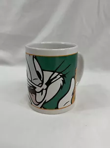 Vintage BUGS BUNNY Coffee Mug Cup 2000 Warner Bros New Looney Tunes Gibson - Picture 1 of 6