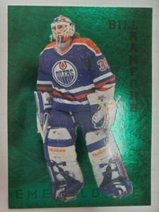 Bill Ranford #78 1995-96 Parkhurst International Emerald Ice Insert Card NM
