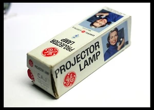 208513 GE PROJECTOR LAMP CAJ 115-120V 50 WATTS NEW OLD STOCK - Picture 1 of 2