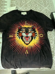 T-Shirt authentisch Gucci Love Tiger Logo schwarz klein neu - Bild 1 von 13