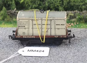 Hornby Dublo 1:76 Low Flat Wagon & BR Insul-Meat Container fair MMtrains MM424 - Picture 1 of 7