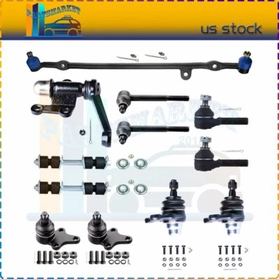 Barra estabilizadora de enlace central para camioneta Toyota 1989-95 12x rótulas delanteras tracción trasera Foto 1 de 4