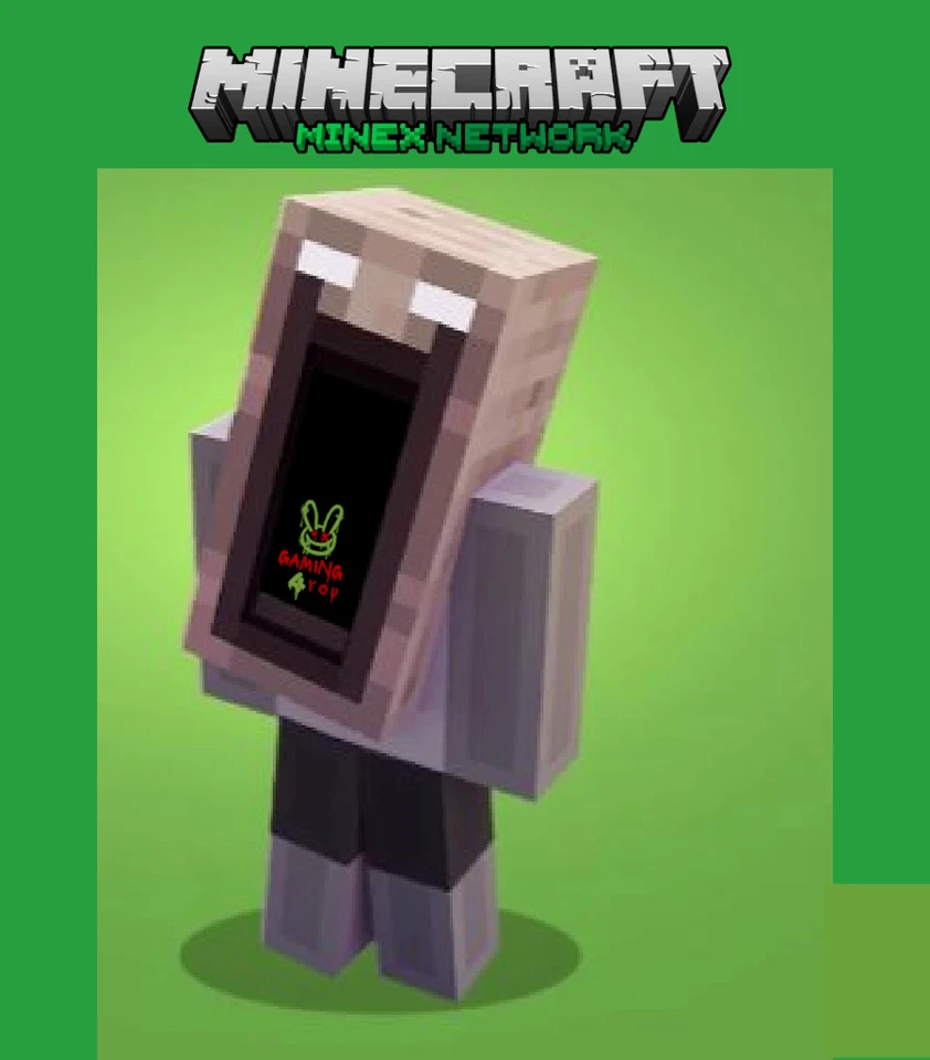 MINECRAFT Mask of the Watcher Skin for Bedrock Edition - Image 1 of 1