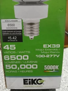 Eiko LED45WPT50KMOG-G8 45 Watt LED EX39Replacement 65k Lumens Lamp NEW IN BOX - Picture 1 of 4