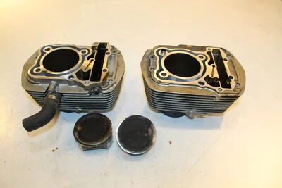 2006 Honda VTX1300r Engine Motor Piston Cylinders Block Jug SET PAIR  Foto 1 de 4