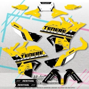 Yamaha Tenere 700 T7 T700 graphic kit - stickers for Worldraid - Picture 1 of 7