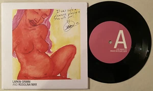 LARKIN GRIMM & ROSOLINA MAR Los Angeles/Anger/Butcher SIGNED 3 track 7" single - Bild 1 von 3