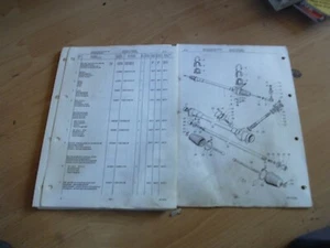 Ford Factory Parts catalogue sec 2 Consul / Granada Mk1 Brakes Electrical Steer - Picture 1 of 6