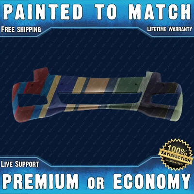 NEW Painted To Match Front Bumper for 2013 2014 Cadillac ATS w/ Park & Collision - Imagem 1 de 4