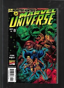 Marvel Universe 4 1998 firmado Roger Stern Mid-Ohio Con - Imagen 1 de 4