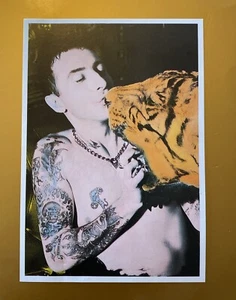 Vintage Rare Marc Almond Vaudeville & Burlesque fan club postcard - Picture 1 of 2
