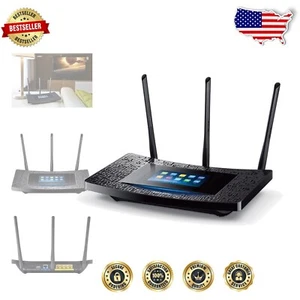 AC1900 Touchscreen Wi-Fi Router for Seamless 4K Streaming & Smart Home Setup - Picture 1 of 7