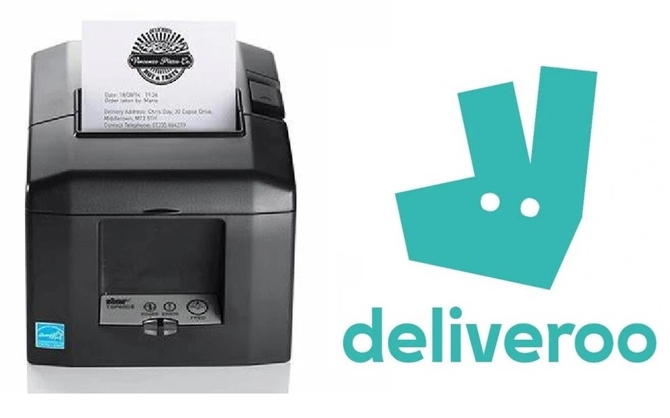 Deliveroo Compatible Receipt Printer TSP654IIIBI Bluetooth - Image 1 of 1